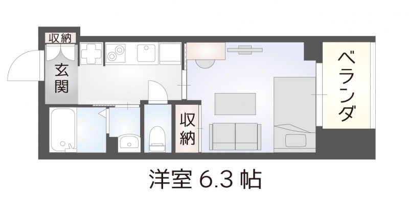 CMM京都駅前【テレワークにおすすめ!】WIFI完備・机・椅子設置済み  201号室