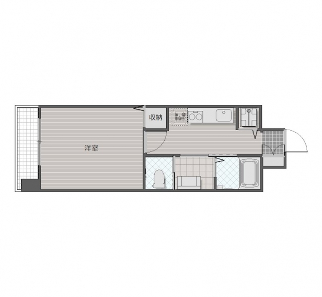 casa verde高辻  803号室