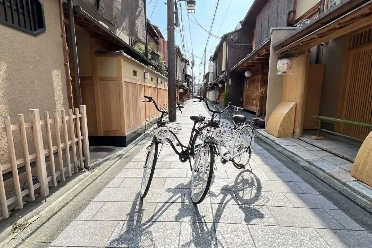 京都の有名な観光名所へのアクセスはレンタル自転車が良いです