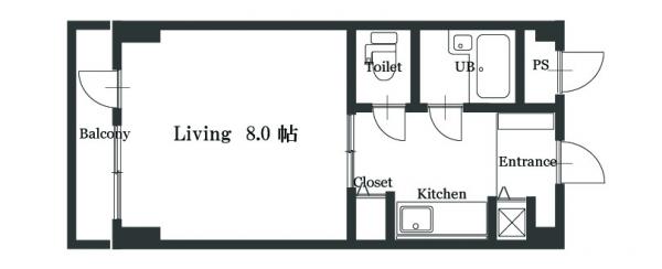 第24長栄アビタシオン  204号室