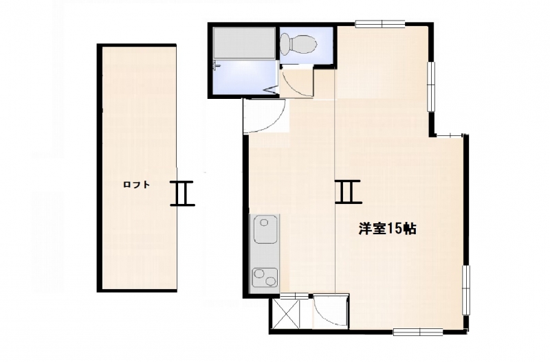 ヴィラ野間  301号室