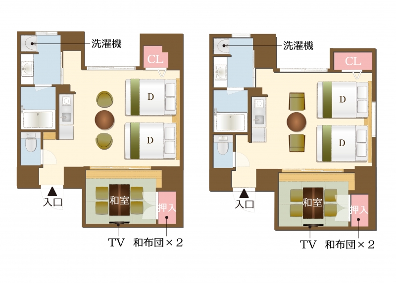 RESI STAY HOTEL SUN CHLORELLA　　アパートメントホテル　  Japanese Family号室