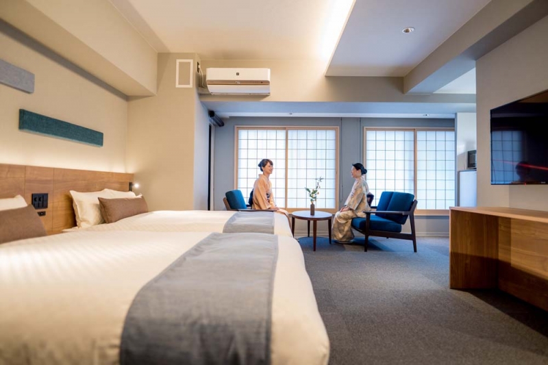 RESI STAY HOTEL SUN CHLORELLA　　アパートメントホテル　  Superior Family号室