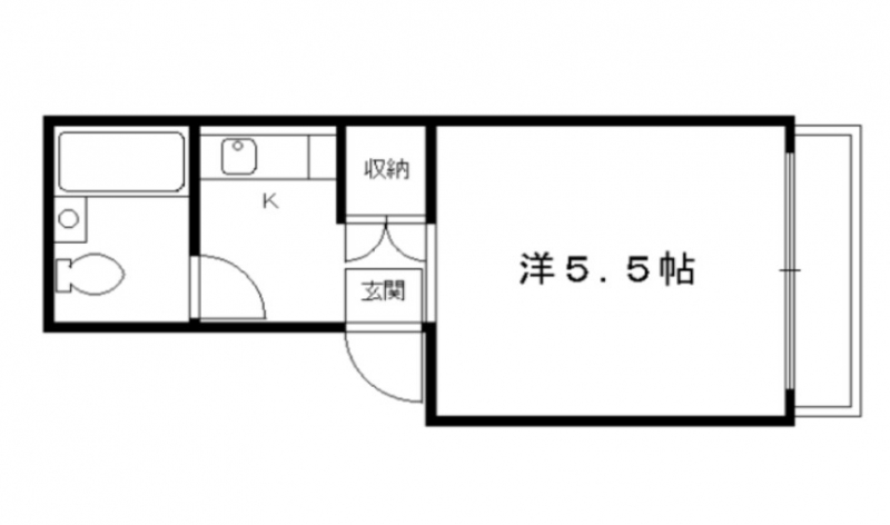 ハイツチェリー太秦  301号室