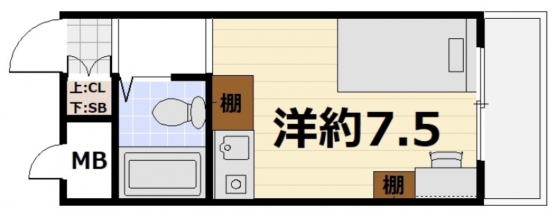 ロマネスク五条坂  303号室